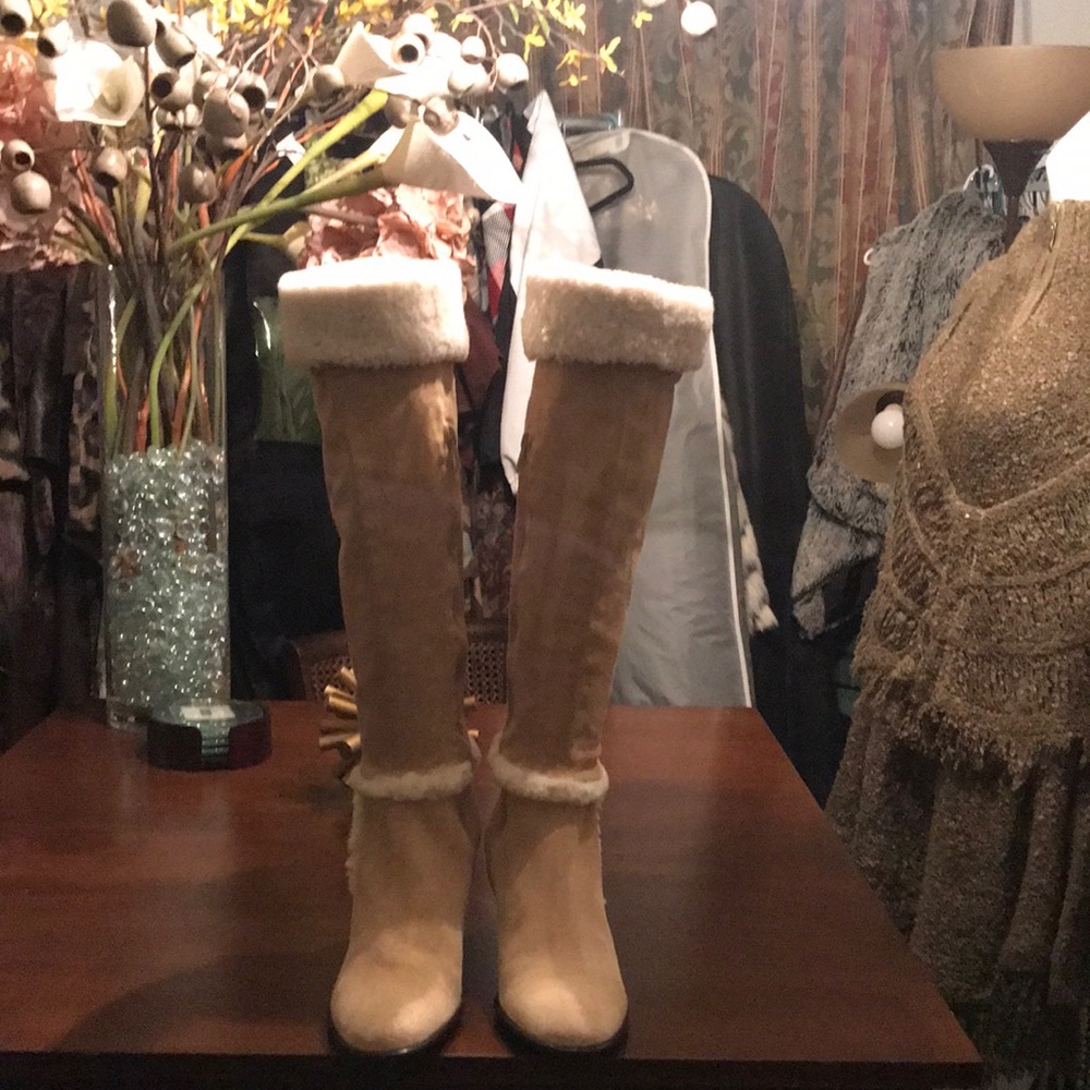Franco Barbieri knee boots size 8.5